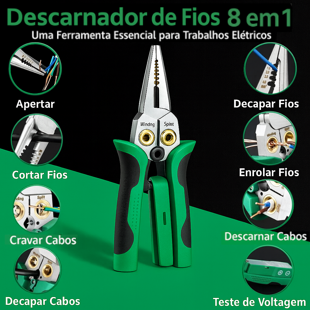 MasterGrip – A pinça 8-em-1 que substitui várias ferramentas