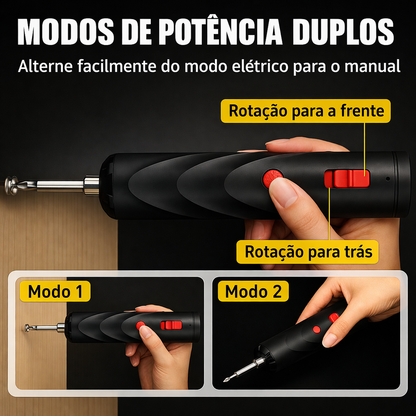 TwistPro – Aparafusadora Elétrica Híbrida 2 em 1