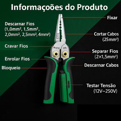 MasterGrip – A pinça 8-em-1 que substitui várias ferramentas