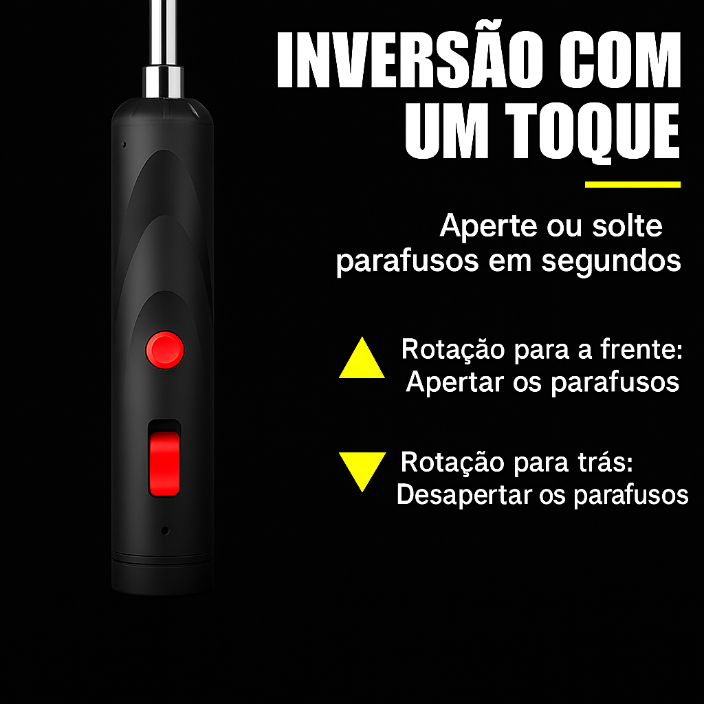 TwistPro – Aparafusadora Elétrica Híbrida 2 em 1