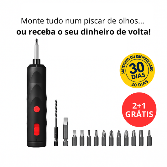 TwistPro – Aparafusadora Elétrica Híbrida 2 em 1
