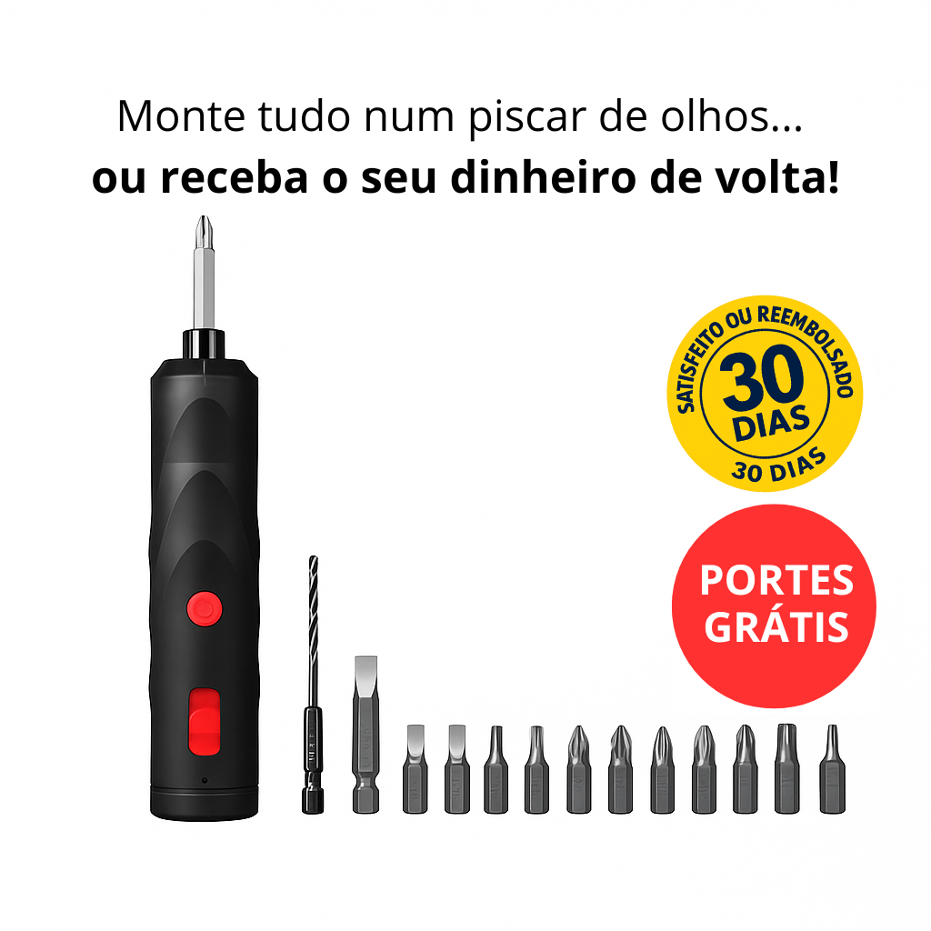 TwistPro – Aparafusadora Elétrica Híbrida 2 em 1